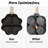 Caannasweis 4 Cup Egg Omelette Pan Nonstick Granite Omelette Skillet-122941439