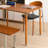 Brown Light luxury Style Rectangular Writing Desk