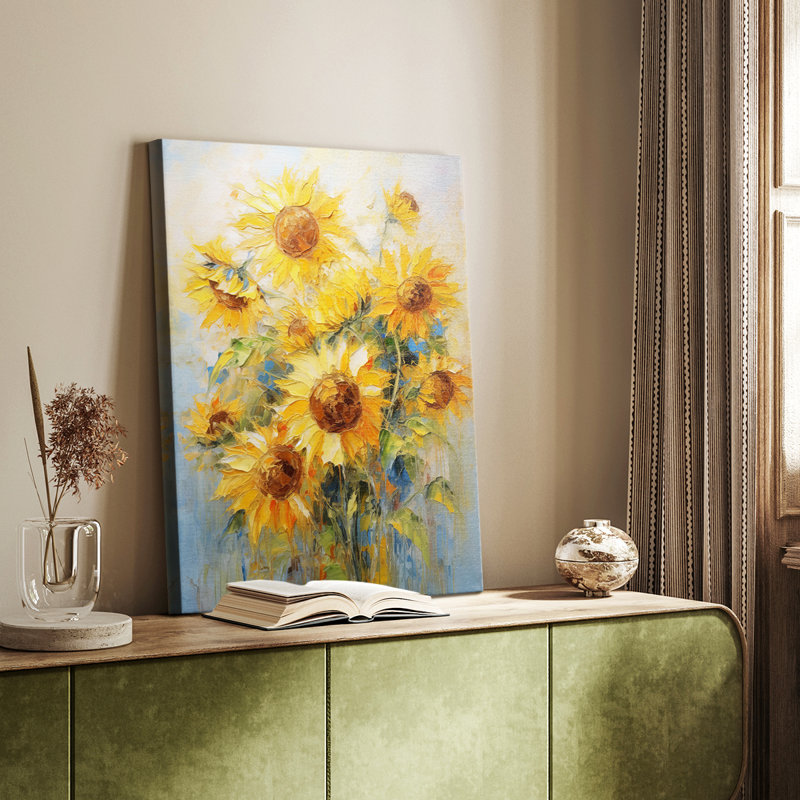 FLORAL Series CDXLVII - Gallery Cavas sur mesure, H 27 po x l 18 po