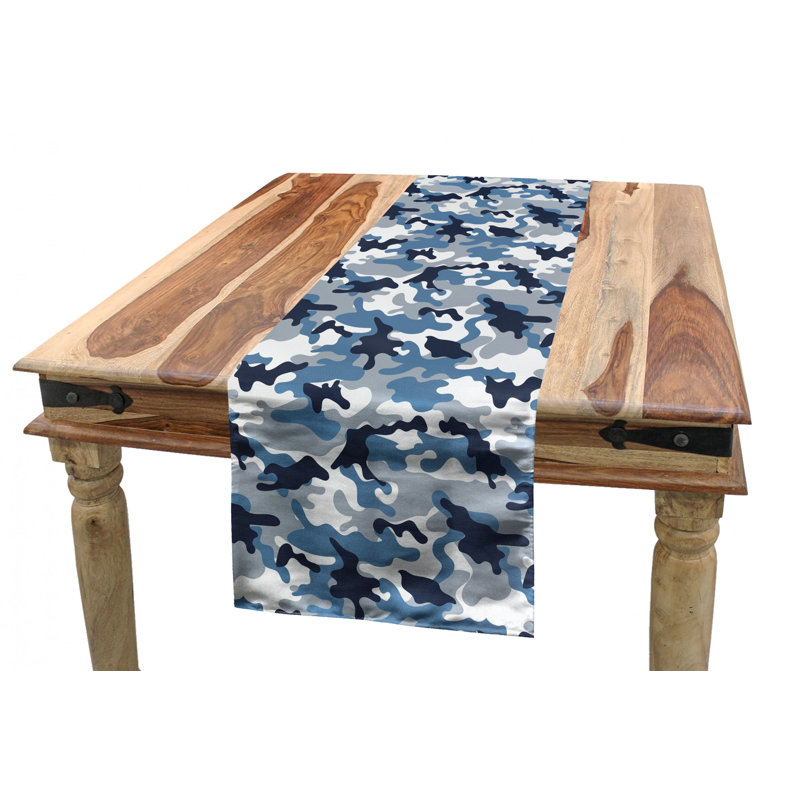 Camouflage Table Runner, 120" x 16"