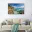 Ensemble de 1 tableau sur toile « Plage tropicale »-129063365-129063367