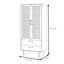 Armoire moderne tissée simple