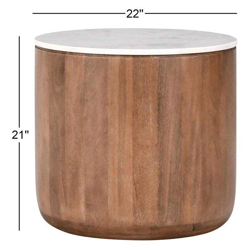 Josie Marble End Table
