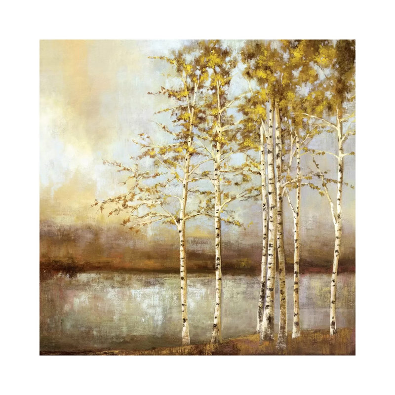 Swaying Together by Allison Pearce - Painting on Canvas, Wrapped Canvas, 93.98 cm H x 93.98 cm W x 1.91 cm D