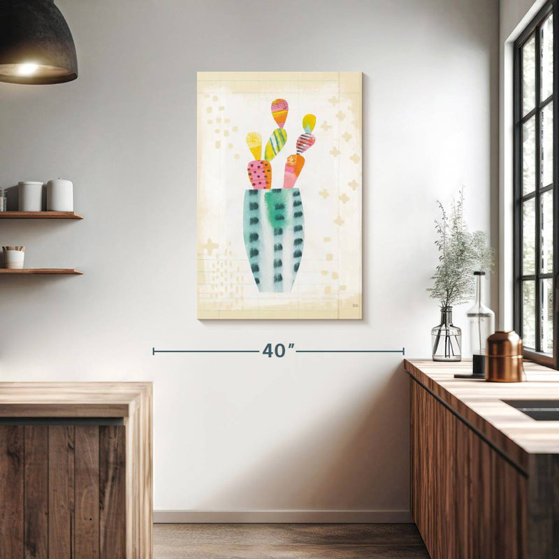 Harnek Collage Cactus I, H 39 po x l 26 po