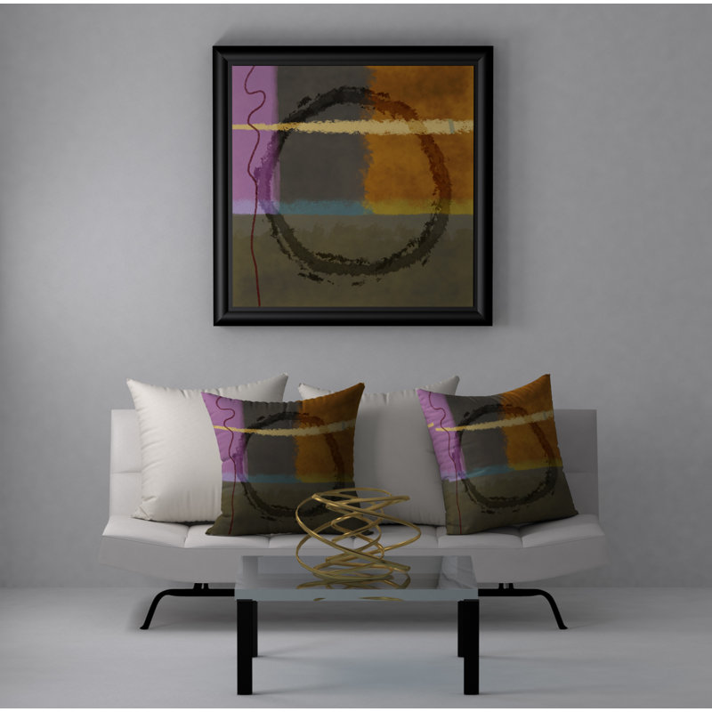 Reversible Throw Pillow, 20" x 20"
