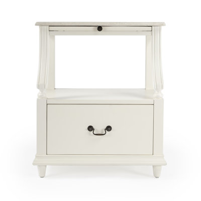 Mabel Marble 1 drawer Nightstand
