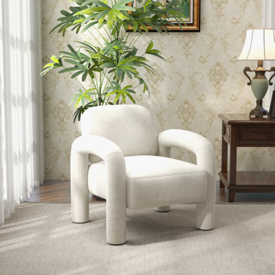 Iryanna Velvet Armchair