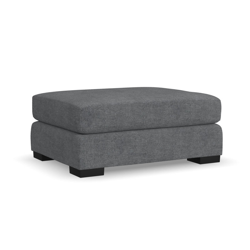 Oliver Chair And Ottoman, Gray
