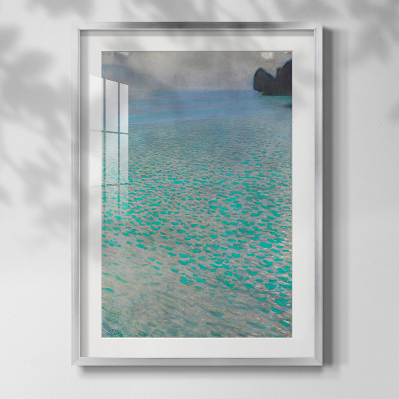 Gustav Klimt - impression encadrée, Argent