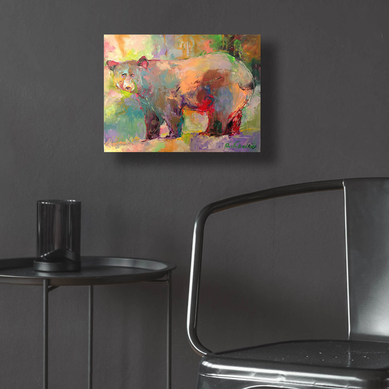 "Artbear" par Richard Wallich, H 12 po x l 16 po x P 0,13 po