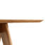 Edda Oak Effect Rectangle Wooden Dining Table - 140cm