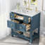 Ensemble de meuble-lavabo simple avec 5 tiroirs-1597104681