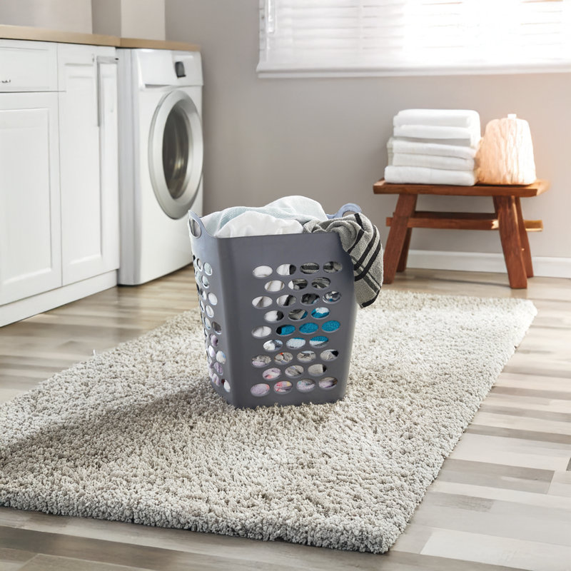 Panier à linge en plastique
