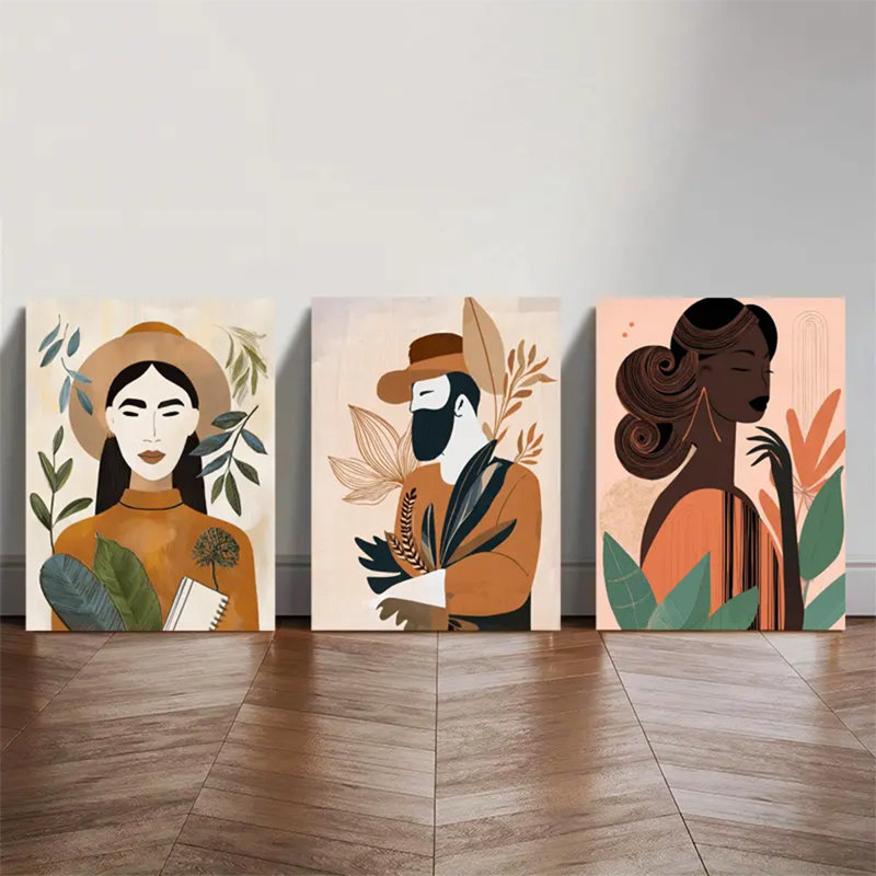 3 Piece Wrapped Canvas Print
