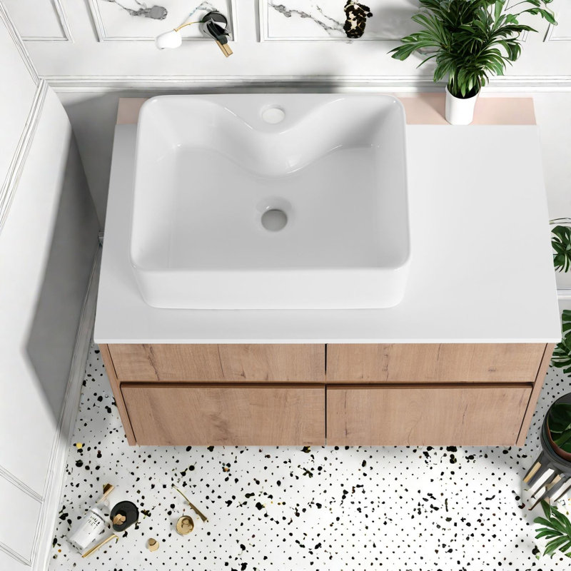 Rangement mural en bois Modern Vanities