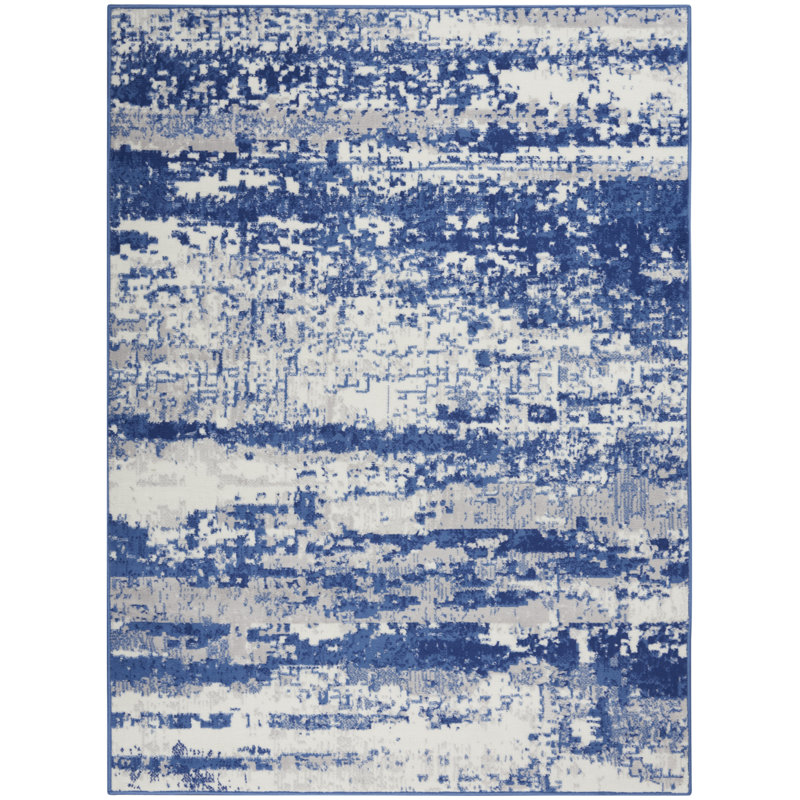 Abstract Indoor Rug, Rectangle 5' x 7'