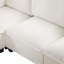 Canapé modulaire en forme de U de 90 po avec canapé repose-pieds