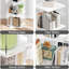 Bibliothèque pivotante à 360 degrés avec tablettes en acrylique, bibliothèque rotative autoportante à 4 niveaux pour le bureau à domicile et le rangement du salon
