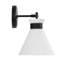 Luminaire de meuble-lavabo 2 lumières avec abat-jour en verre givré Kaylisa-178753370