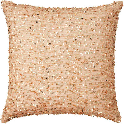 Twinkle Sparkling Sequins Pattern Sequined Throw Pillow