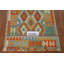 Tapis décoratif multicolore kilim oriental 4 x 5