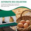 Boîte de nidification pour poulets avec plateau coulissant amovible, boîte de pose en acier galvanisé pour poulailler et ferme avicole-1219101669-1219101677