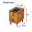 Katrinna Multi-functional Nightstand Smart