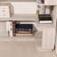 Bibliothèque d'angle autoportante en forme de L-1467051011