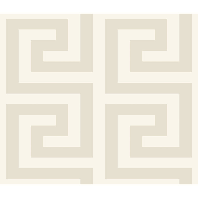  Papier peint non tissé Forte Designs, Crème, crème