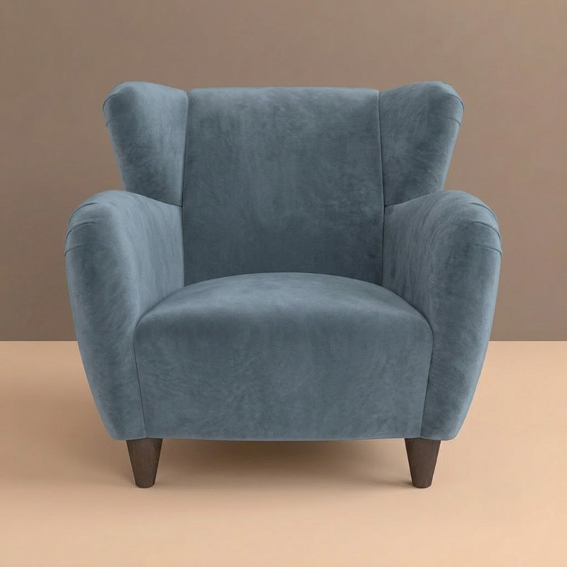 Stout Chair by River and Bord, Avon Harbor Velvet