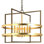 New York 6 - Light Lantern Geometric Chandelier