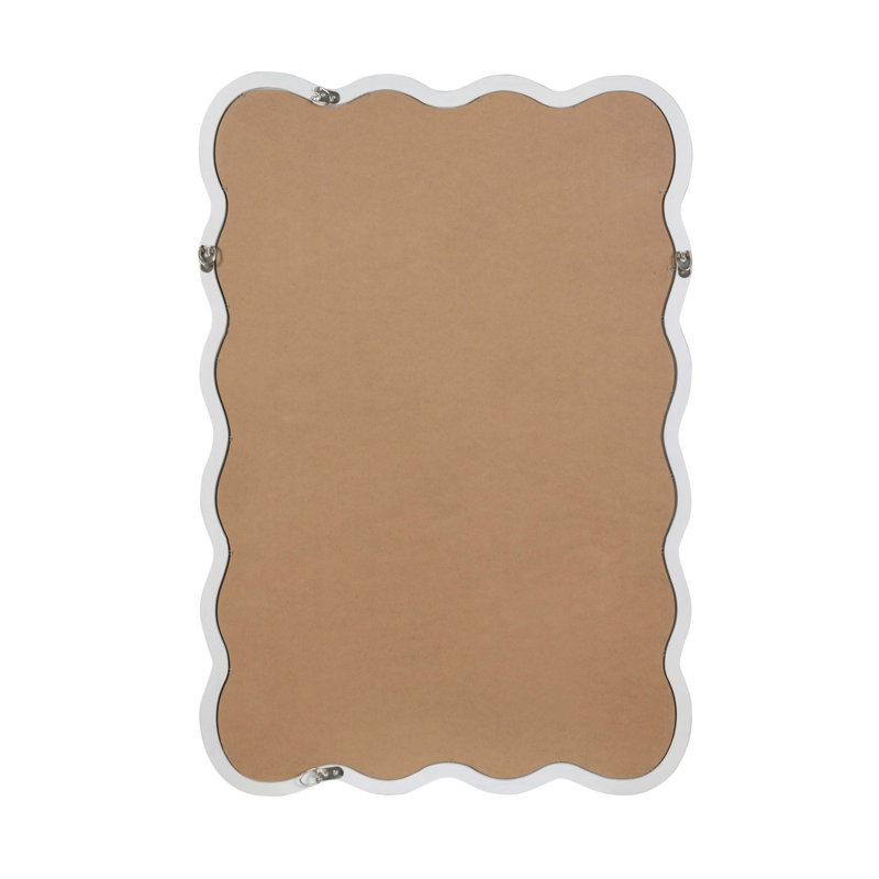 Miroir décoratif 24 "x 36", Blanc