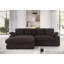 Canapé modulaire réversible 105 po Corduroy-1802714195
