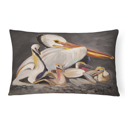 Coussin décoratif intérieur/extérieur pelican