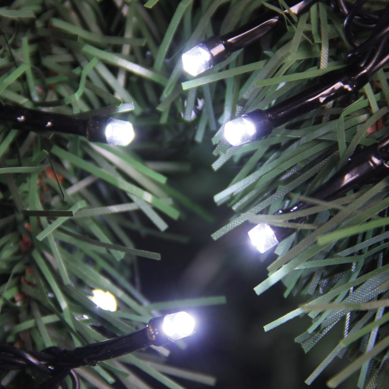 264cm LED Battery Powered 50 - Bulb Fairy String Light, Ice White