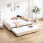 Lit de jour moderne en velours multifonctionnel avec couchette, grille coulissante en losange, pour la chambre à coucher, décoration tapissier sans sommier requis, chambre d'amis, structure en métal