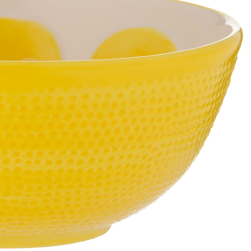 World Foods Lemon Oval Bowl