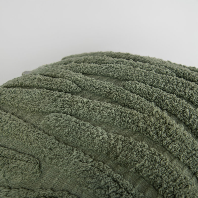 Coussin 100% coton, Alternative au duvet, Vert