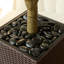 Adcock UV Resistant Artificial Olive Tree for Indoor & Outdoor Decor, Large Plastic Base with Pebbles-1033404790-1033404746