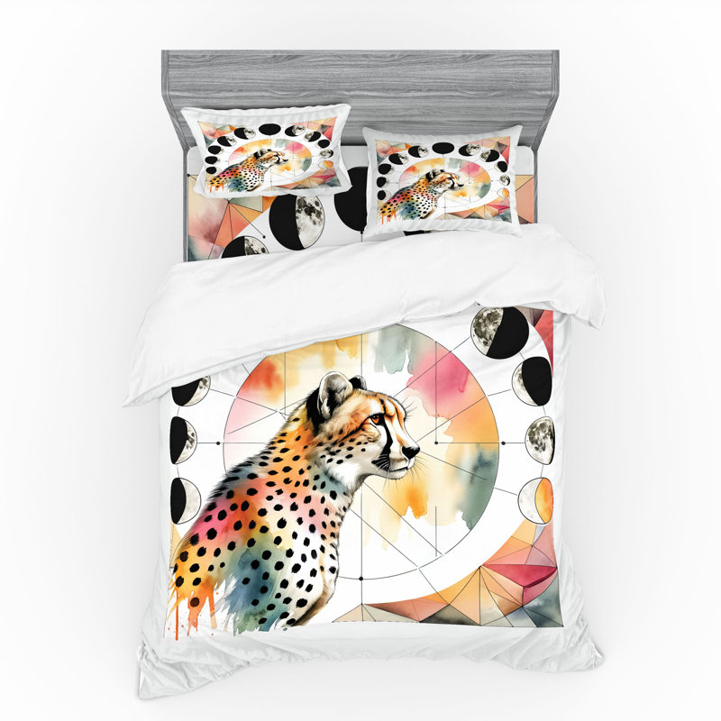 Polyester Not Solid Colour Duvet Cover, Queen Duvet Cover + 3 Additional Pieces