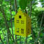 Maison d'oiseaux Dodge House - jaune