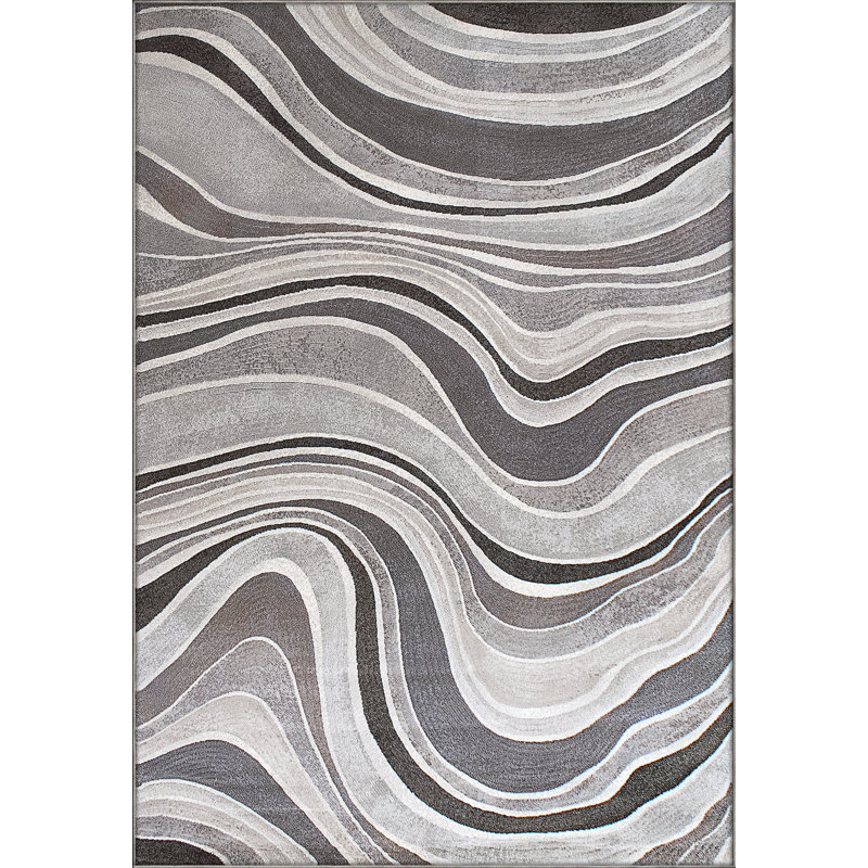 Brumback Abstract Indoor Rug, Rectangle 7'10" x 10'10"