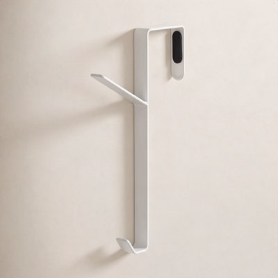 Yamazaki Home Over-the-Door Steel Coat Rack