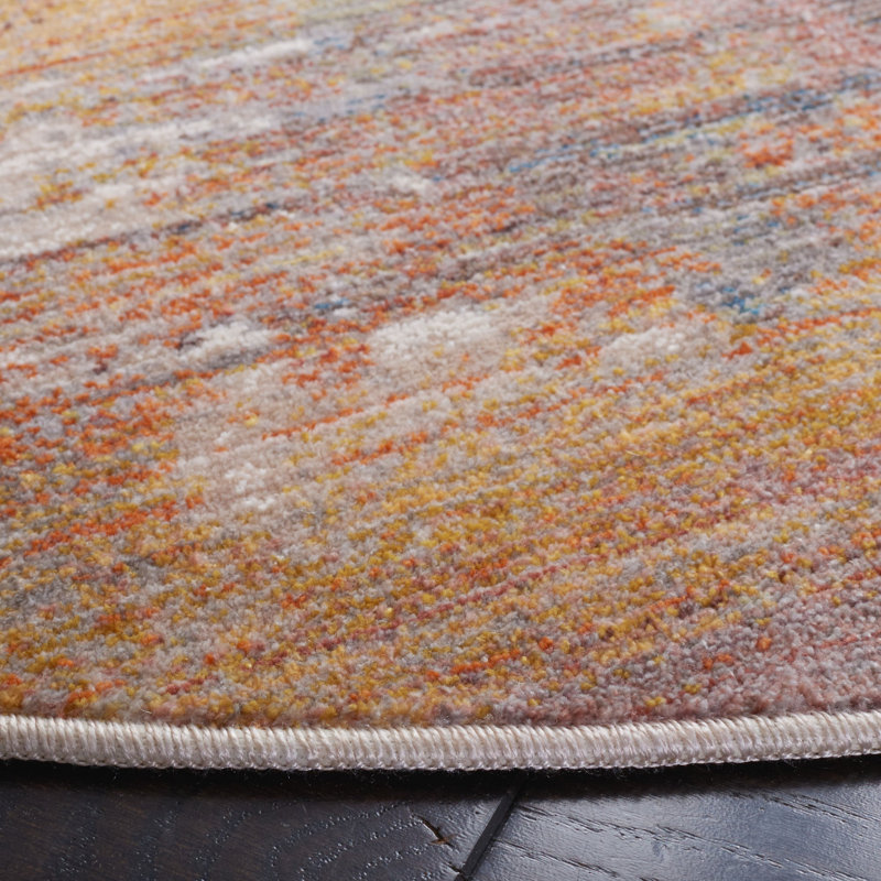 Vintage Persian Performance Abstract Rug, Rectangle 4' x 6'