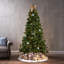Arbre à charnière 7 pi avec lumières Noble-791997229