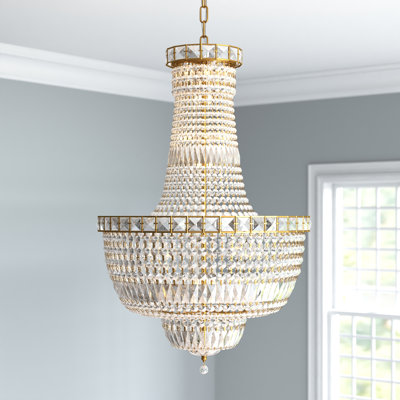 Lustre empire unique à 22 lumières Stinnett