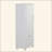 Tall Freestanding Bathroom Storage Cabinet, MDF Painted Finish Organizer with 2 Drawers and Adjustable Shelf