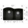 Diamond SILGRANIT 32" 60/40 Double Bowl Undermount Kitchen Sink