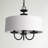 Lampert 3 - Light Dimmable Drum Chandelier-1429370826